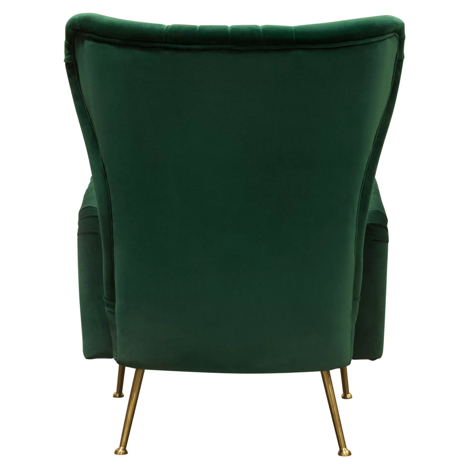 Ava 35 " Wide Tufted Velvet Armchair by Diamond Sofa