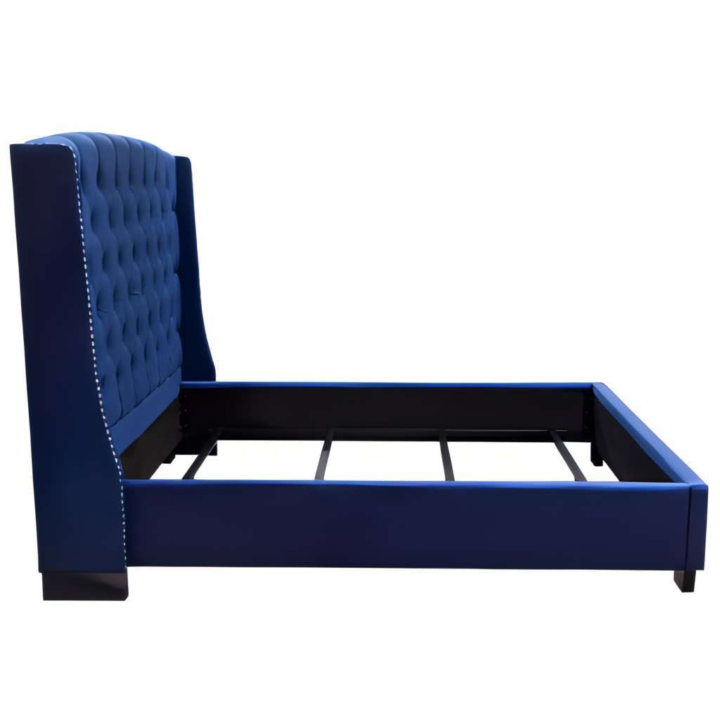 Queen Velvet Bed