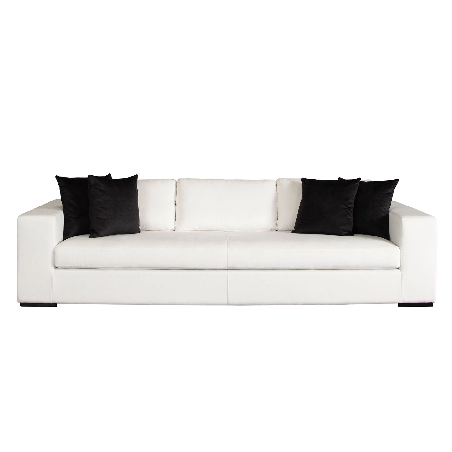 Muse Sofa White Fabric