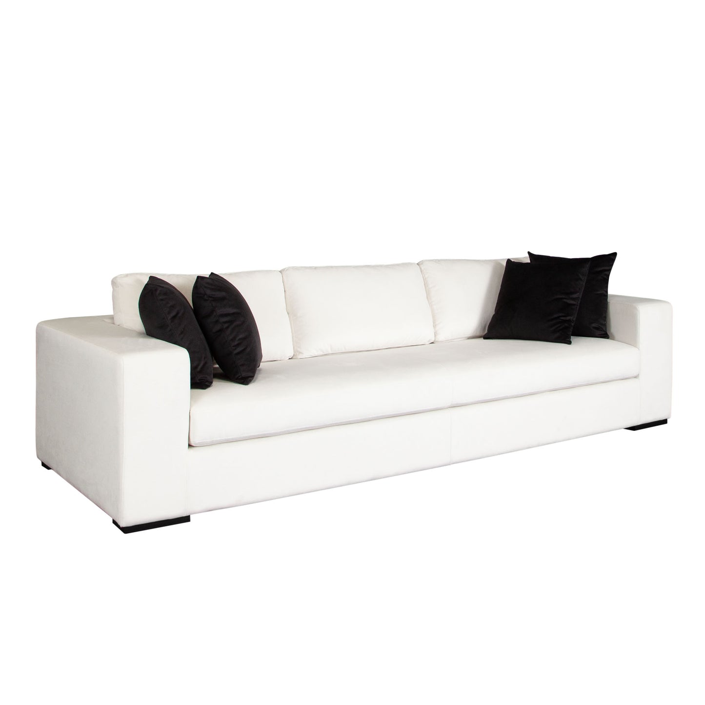 Muse Sofa White Fabric