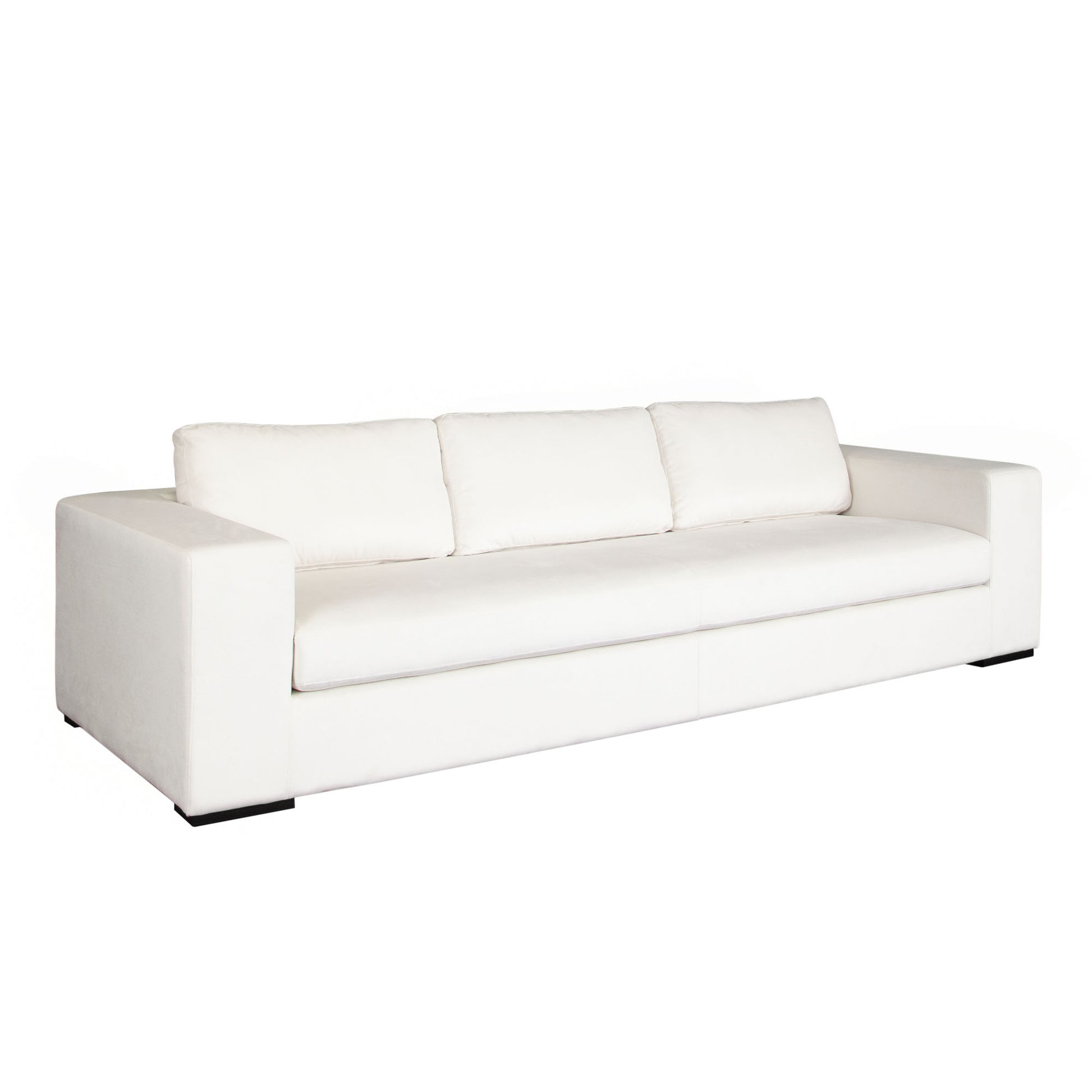 Muse Sofa White Fabric