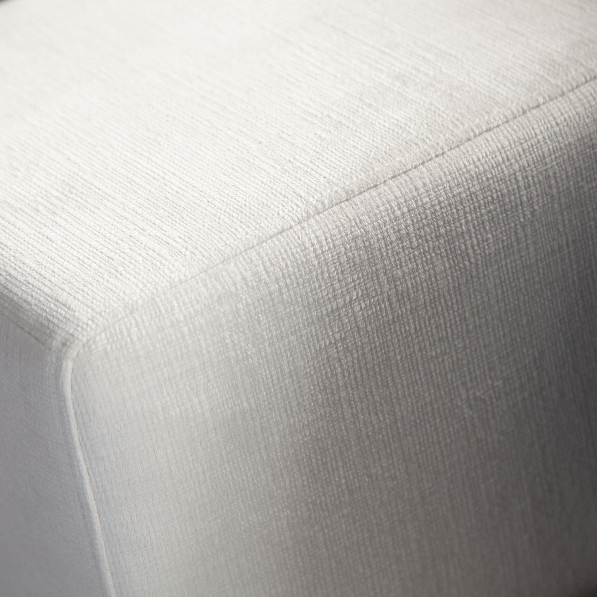 Muse Sofa White Fabric