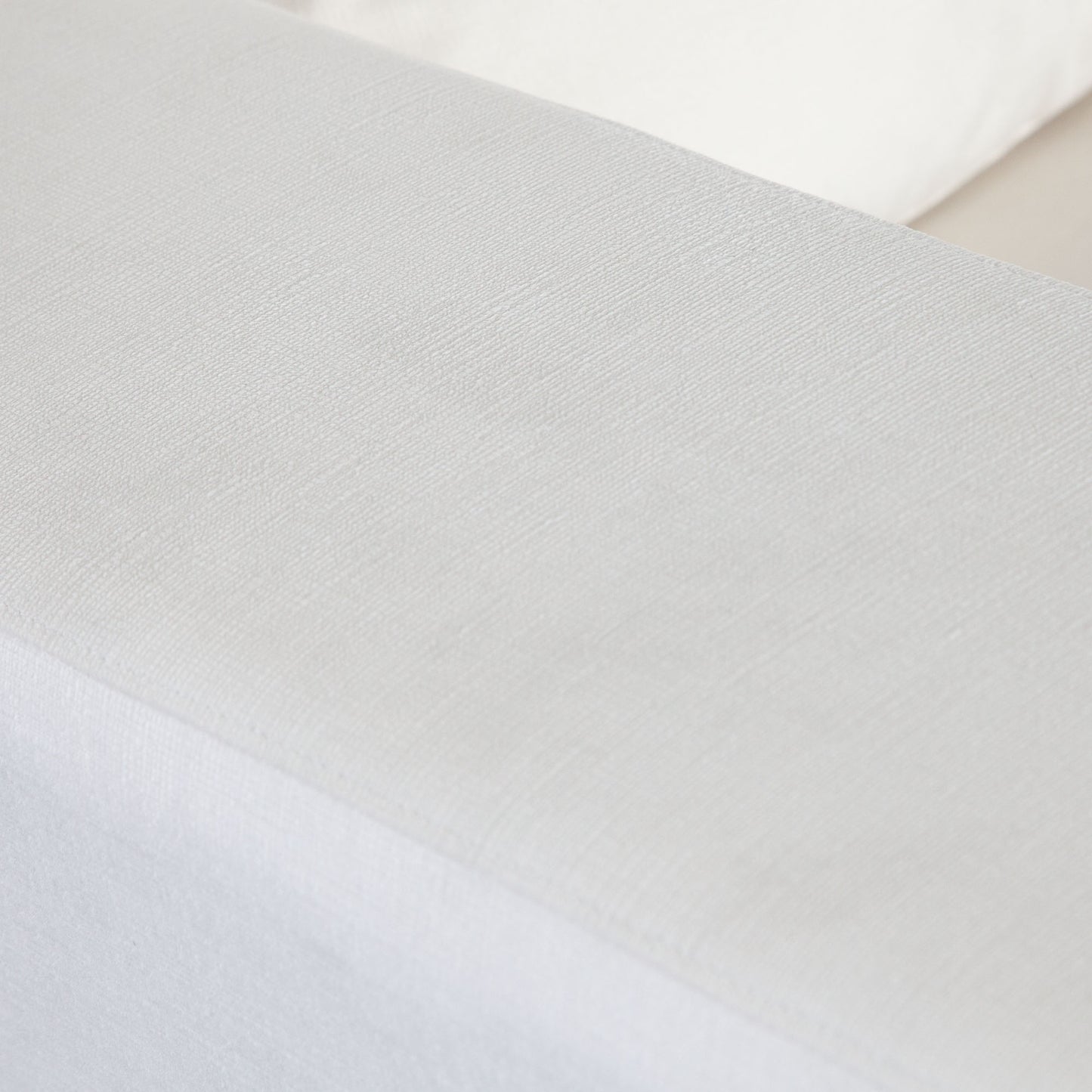 Muse Sofa White Fabric