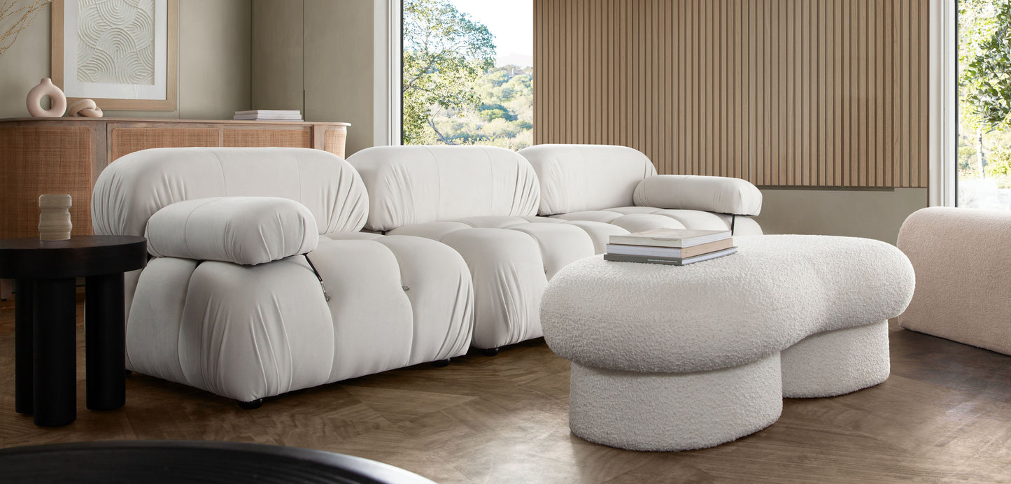 Paloma Modular Sofa, light cream