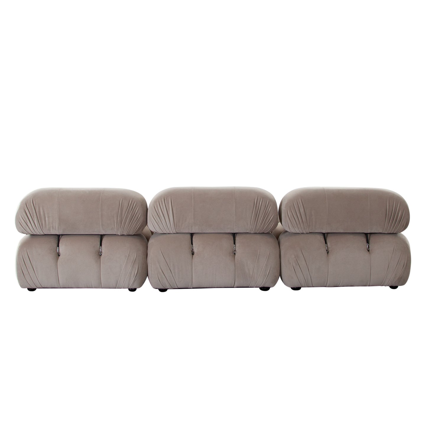 Paloma Modular Sofa, mink tan velvet