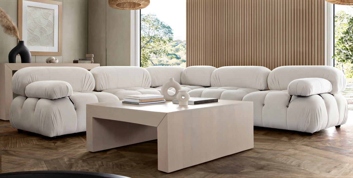 Paloma Modular Sofa, light cream