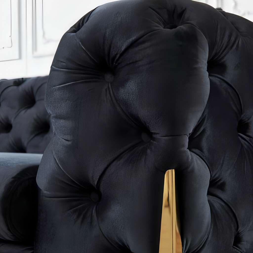 Tufted Velvet Sectional