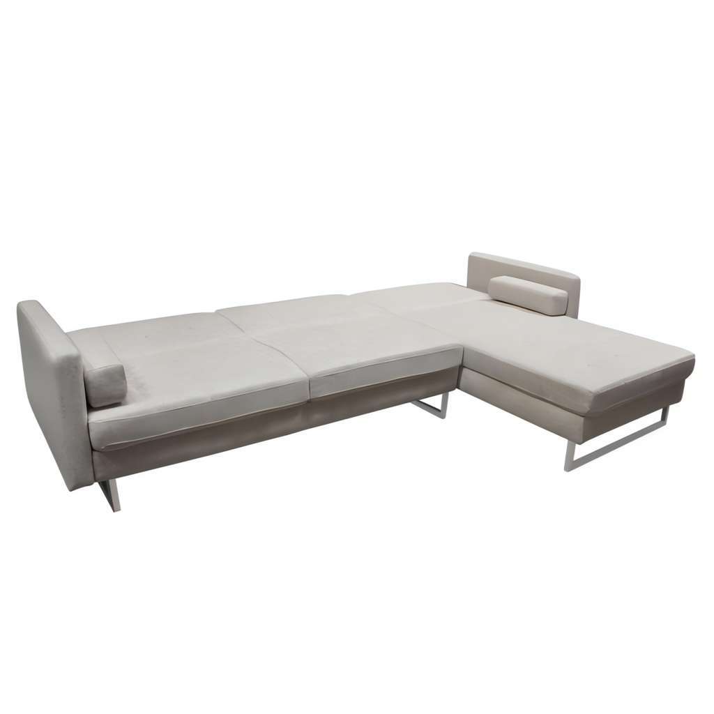 Diamond Sofa Barley Fabric Convertible RF Chaise Sectional